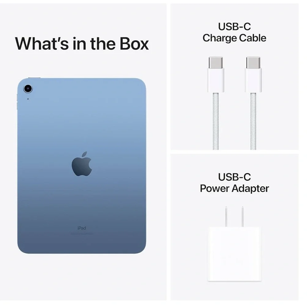 Apple iPad (10th Generation): with A14 Bionic chip, 10.9-inch Adult Owned EUC